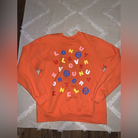 Harry Styles 2022 Love on Tour Alphabet Soup Orange Large music concert spring - Picture 2 of 4